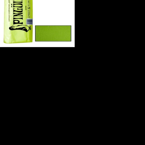 PAPEL CREPE PINGUINO VERDE MANZANA E10 C250 40